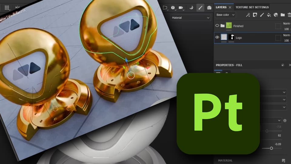 Criação de Material: Substance Painter